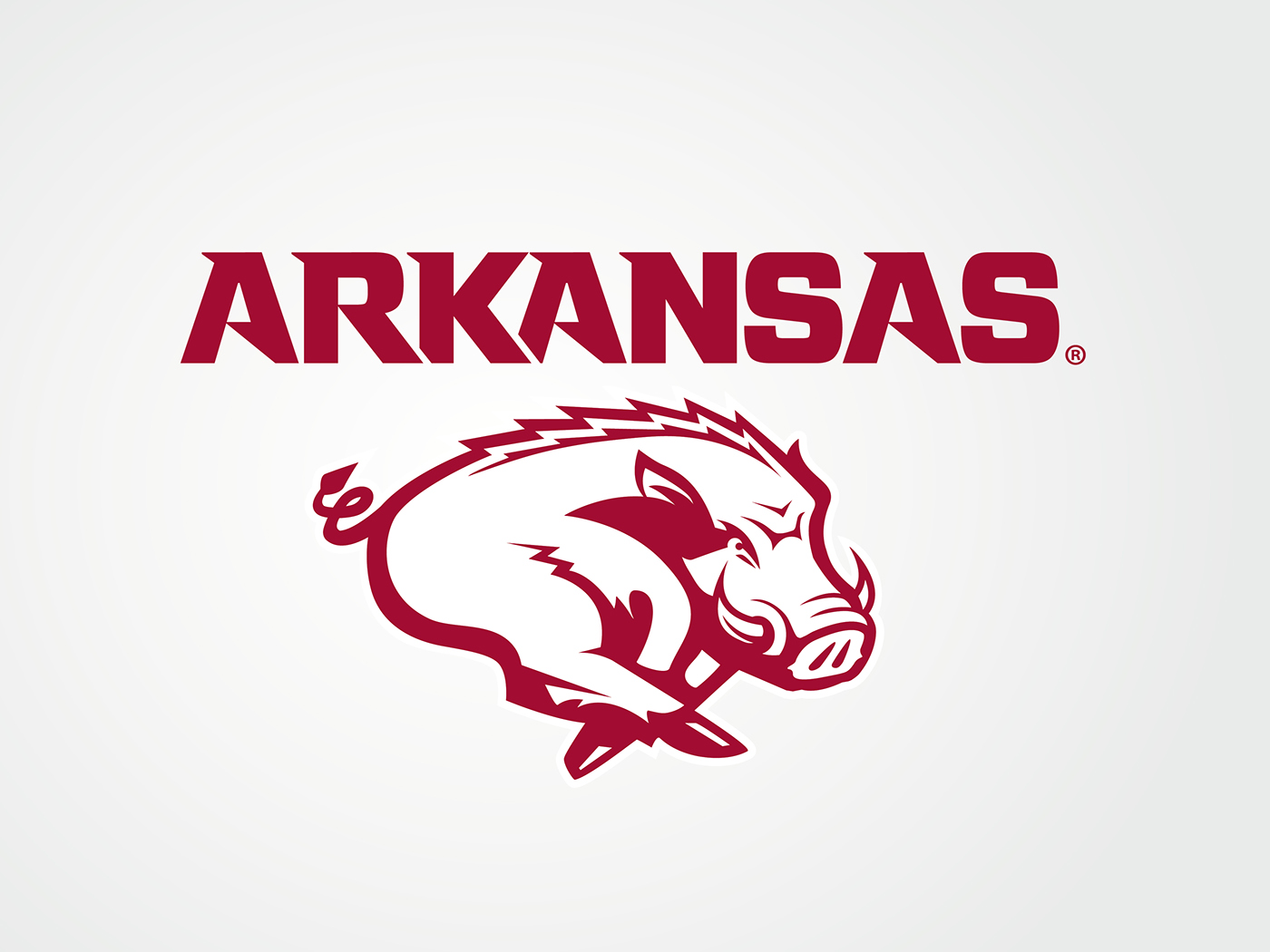 sports logos razorbacks Arkansas sports logo Sports logo branding 