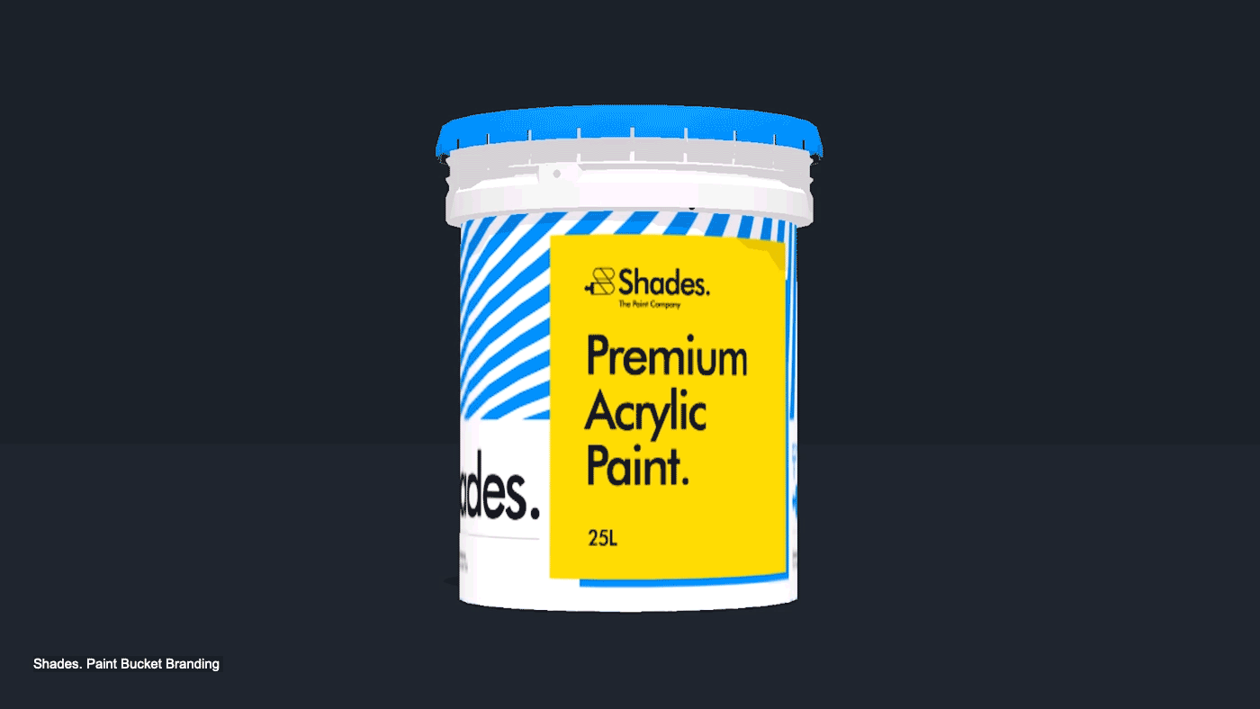 brand identity branding  colors paint paint bucket paint bucket branding paint company visual identity