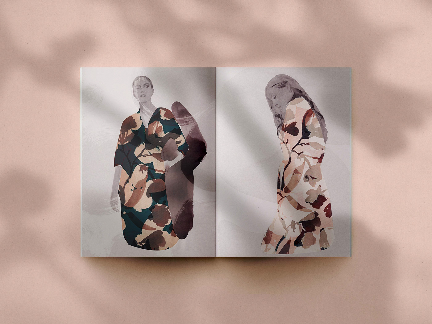 book fahion magazine fashionmagazine pattern ILLUSTRATION  fashionbook fashionillustration