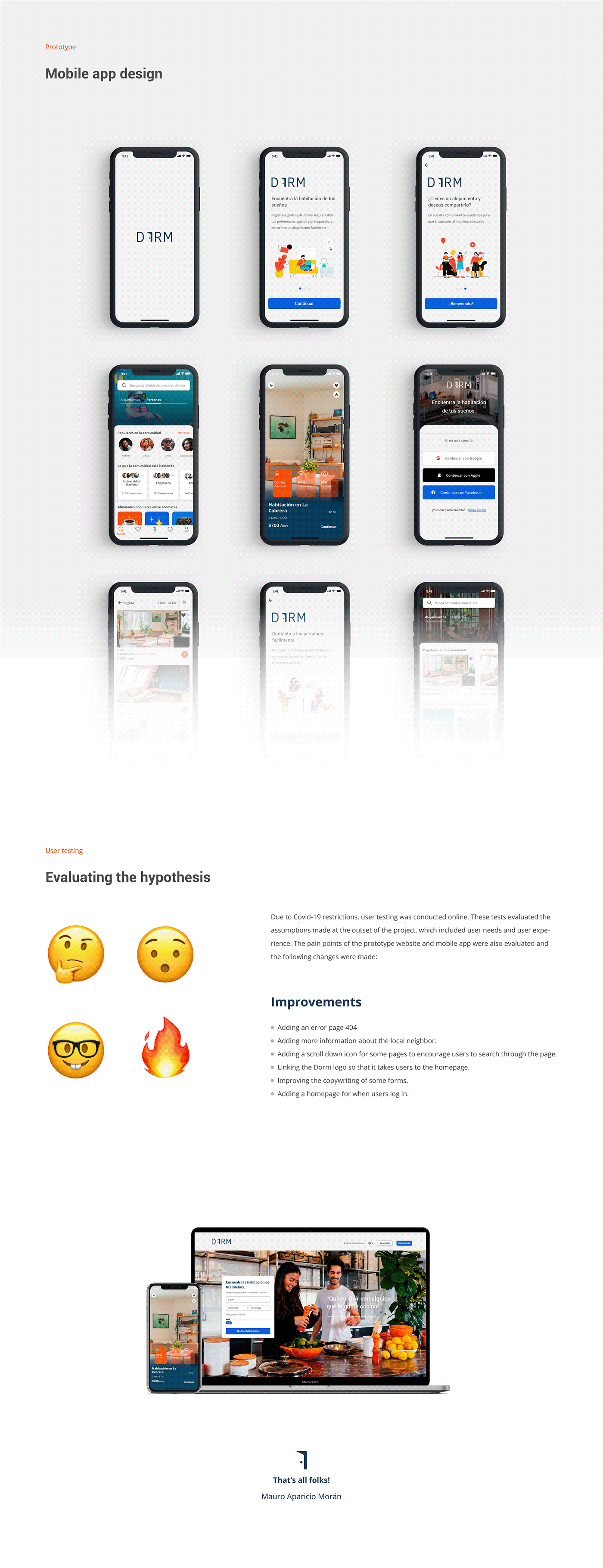 Acamica Case Study digital Diseño de experiencias interface design Mobile app product design  user experience UX UI Web Design 