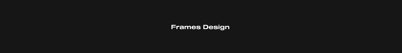 Frames e telas do projeto de motion graphic para a marca stages