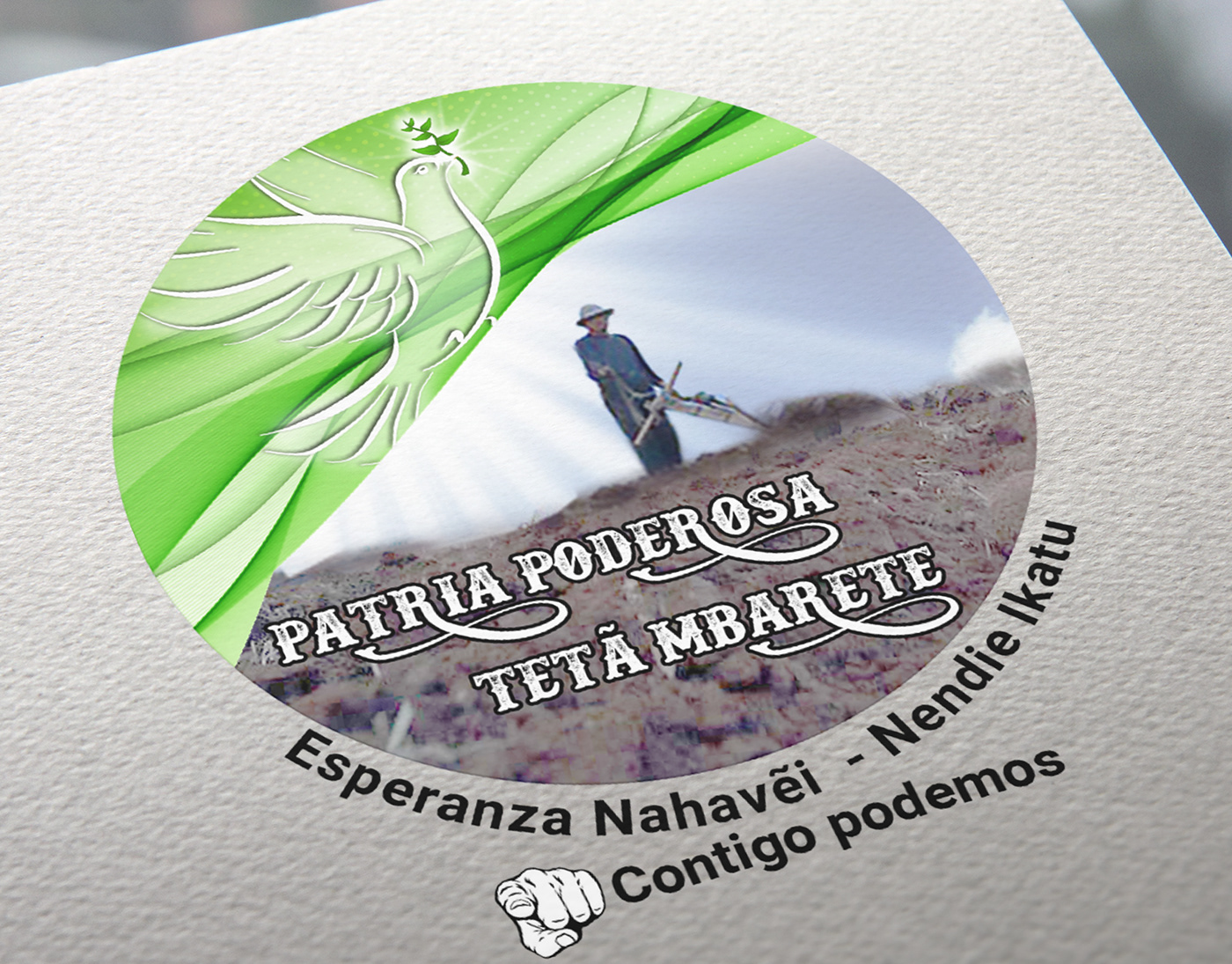 cultura diseño diseño gráfico identidad idioma guaraní Movimiento Político paraguay publicidad