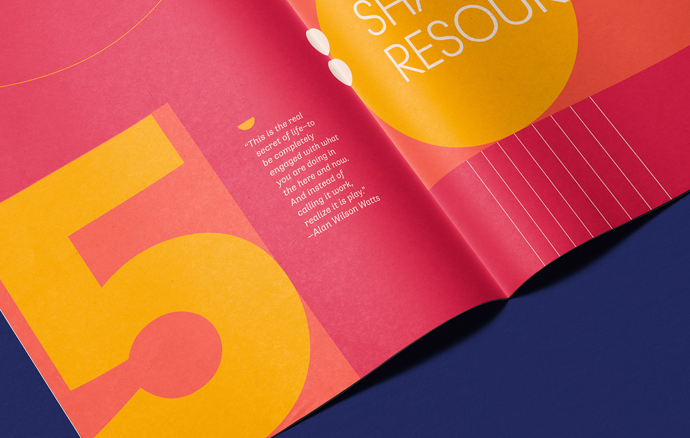 color d.school Education geometric graphicdeisgn   k12 publication shapes Stanforduniversity typography  