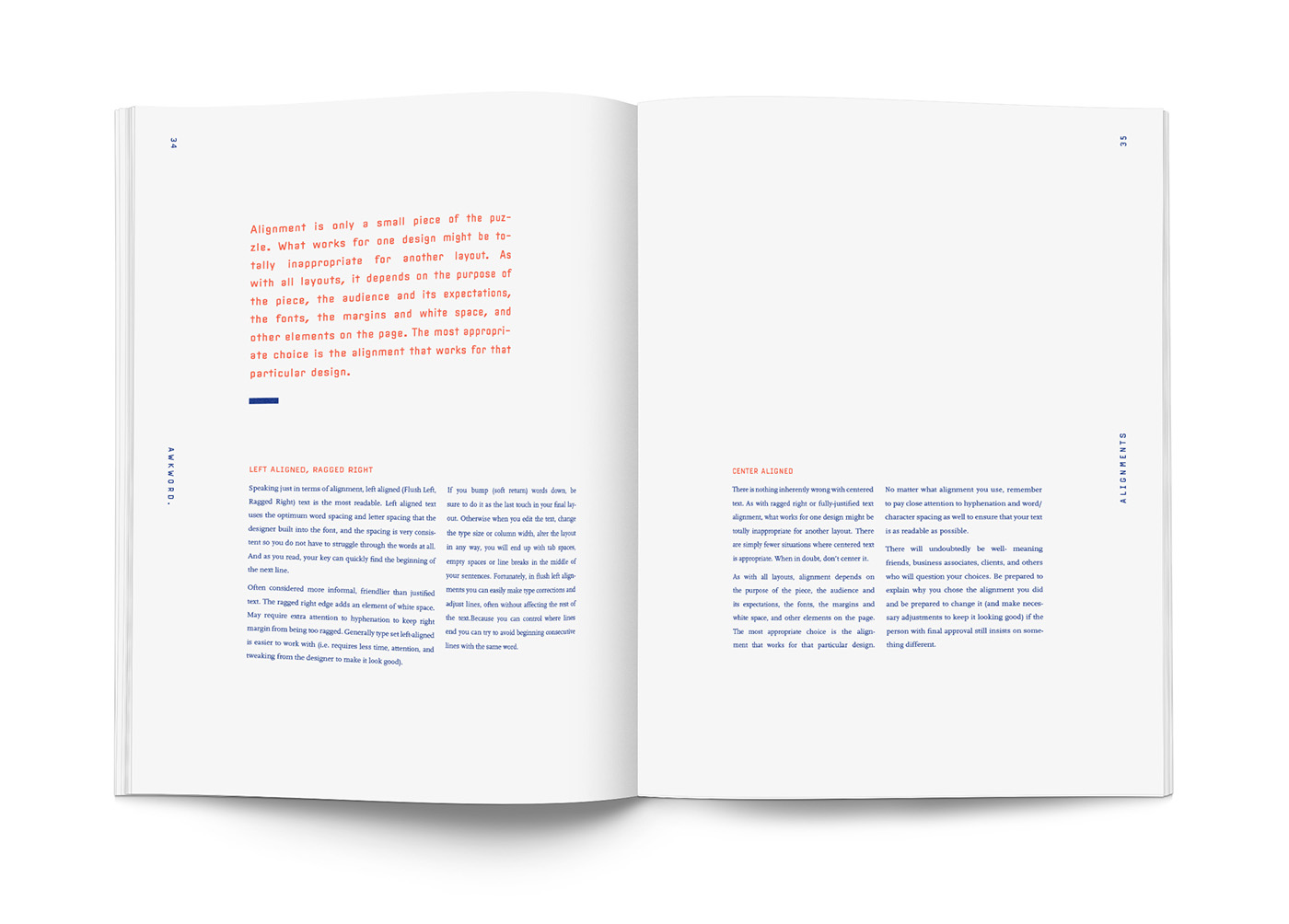 book design university of kansas rules of typography Triana Thompson