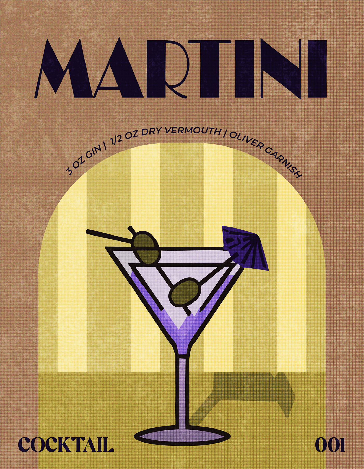illustracion cocktail poster graphic design  Digital Art  adobe illustrator decoration art digital illustration