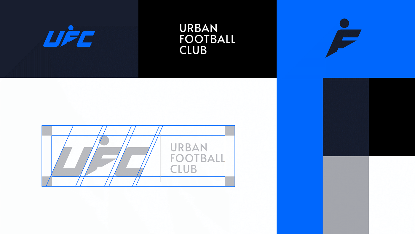 brand identity design Logo Design Brand Design brand identity identidade visual logo Logotype UFC Urban Football Club visual identity