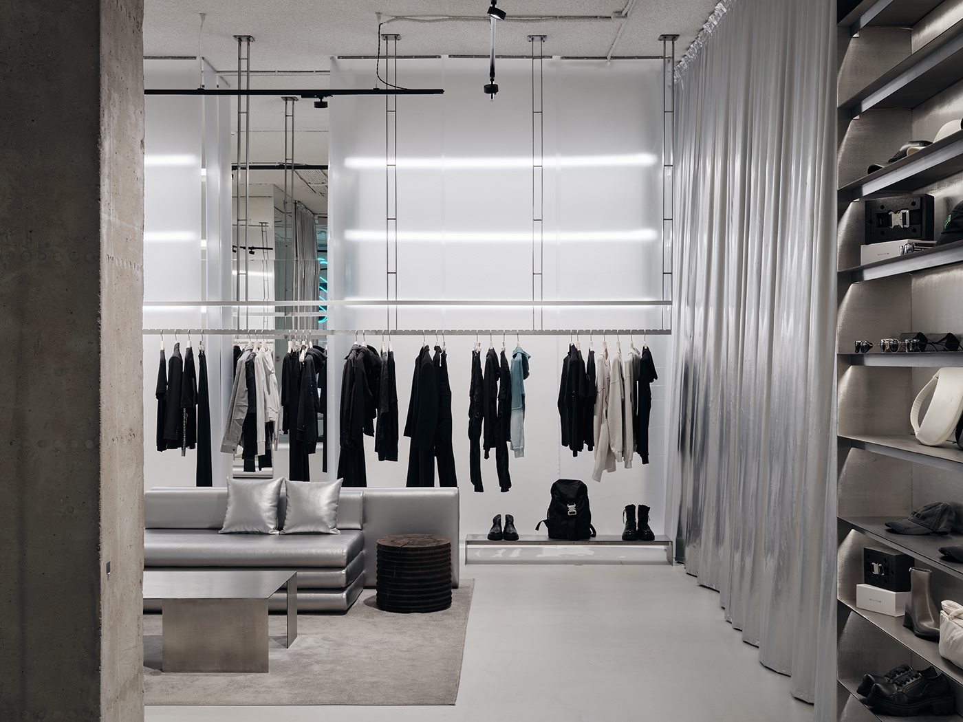 showroom Fashion  interior design 