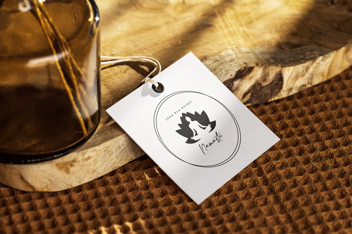 Advertising  Brand Design Business card design identity Logo Design Logotype marketing   namaste Yoga