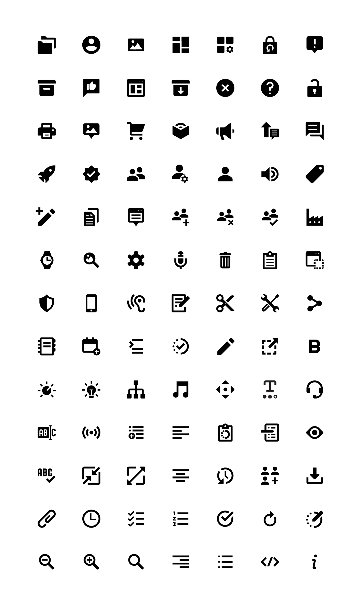 iconography icons graphic design  UI Website navigation pictograms