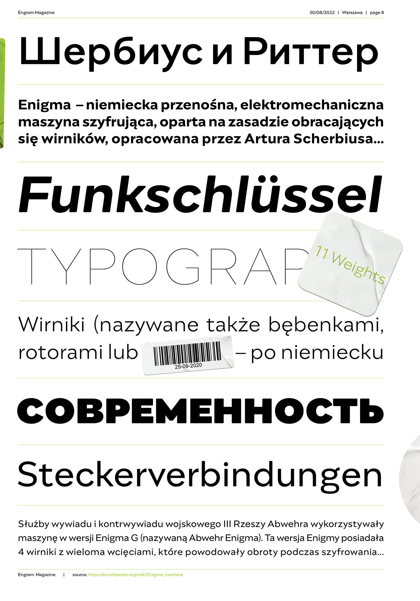 grotesque font Typeface rounded brand corporate specimen MACHALSKI sans serif geometric Futura