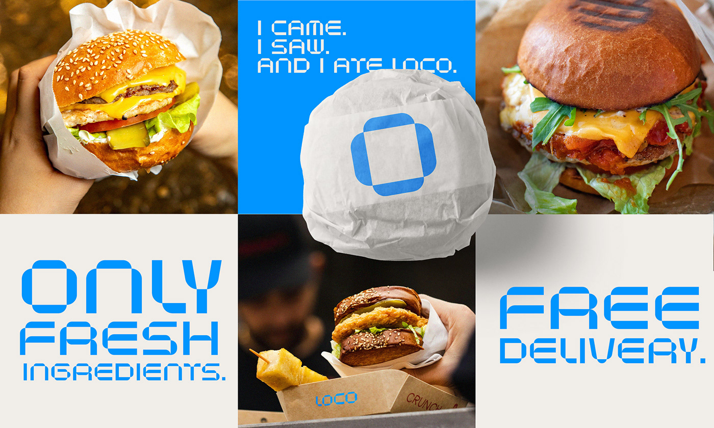 logo brand identity branding  Food  Social media post ads photoshop Illustrator Logo Design