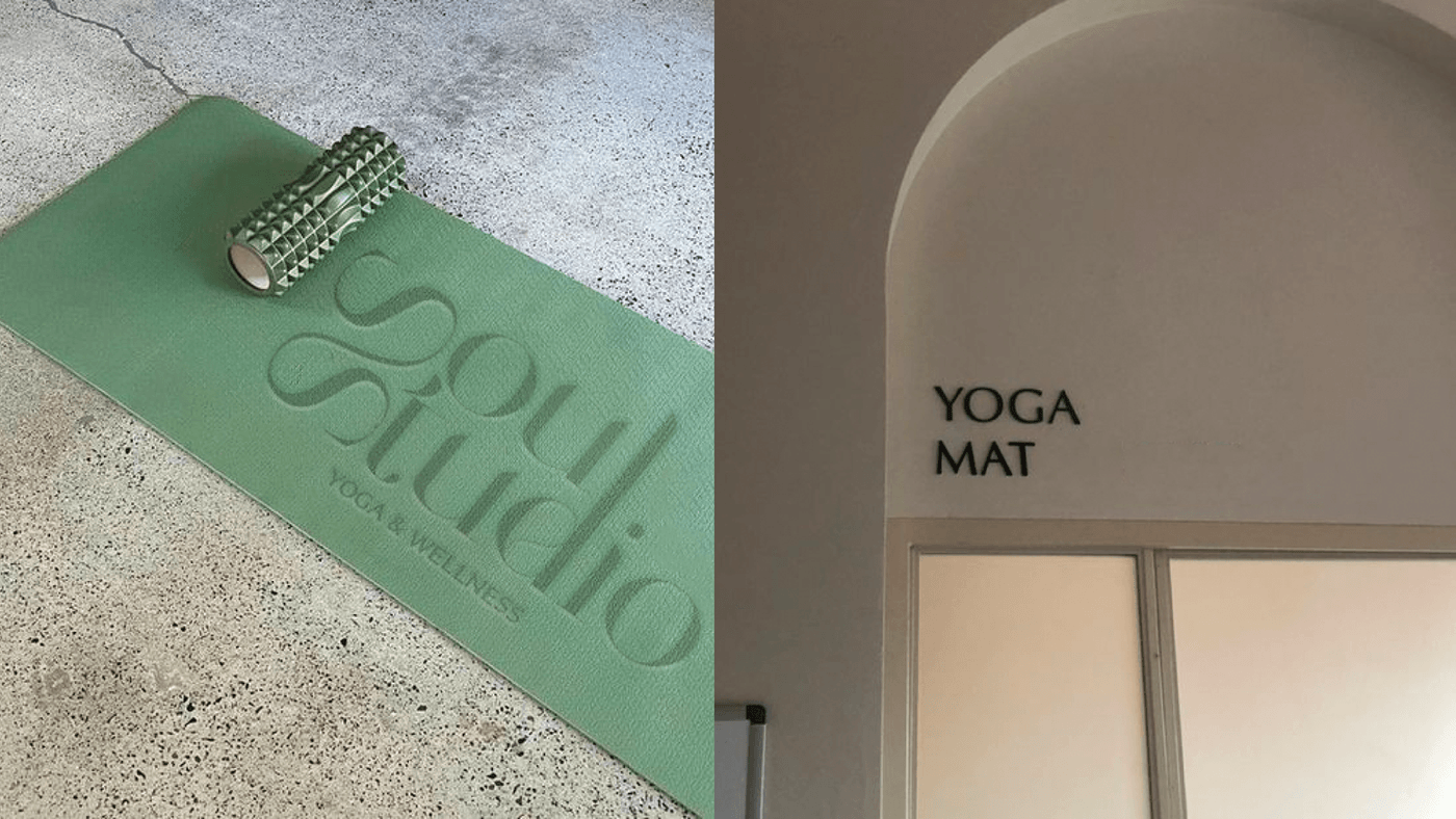 Yoga meditation brand identity Pilates yoga studio