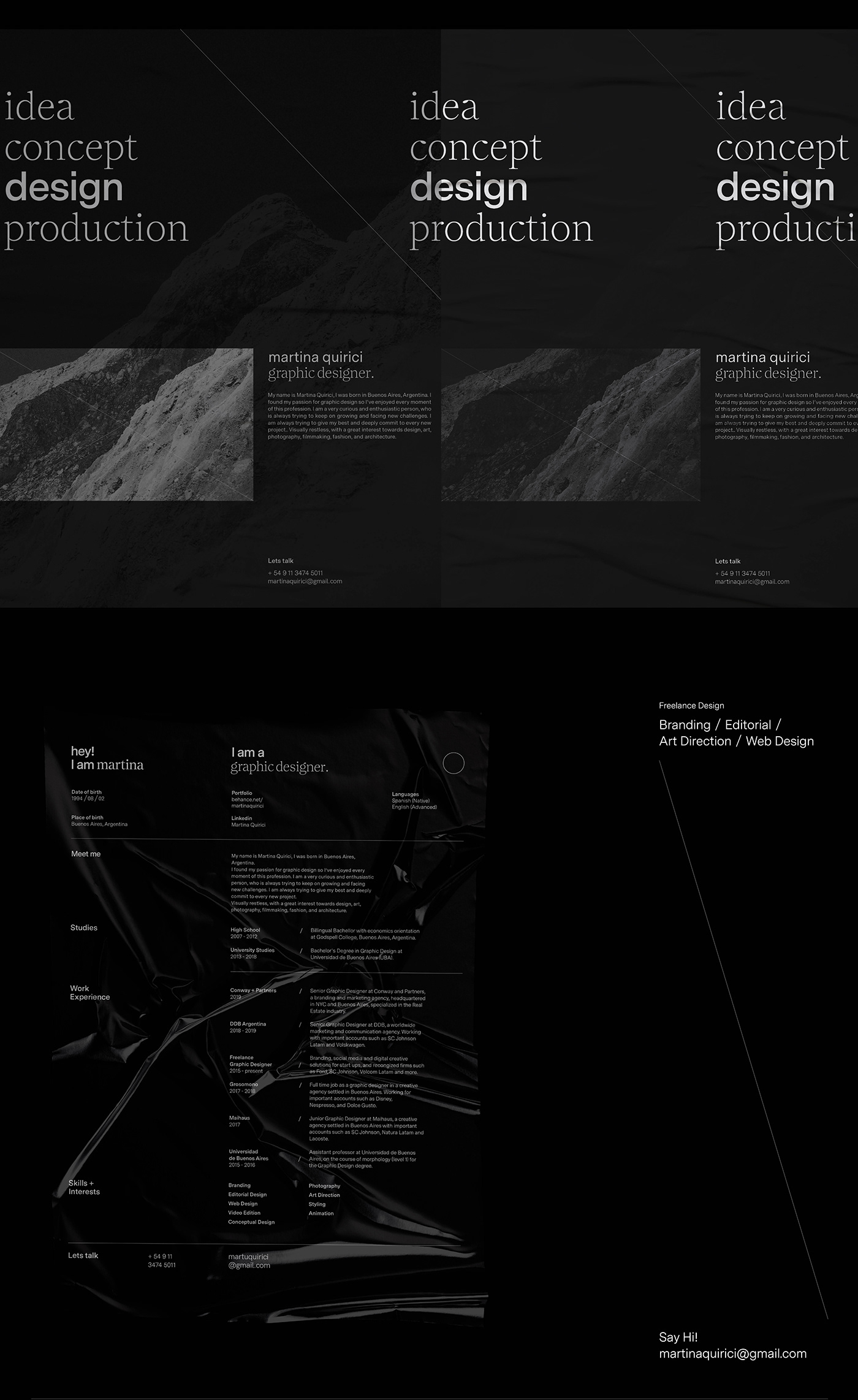 Graphic Designer portfolio Stockholm graphic design  editorial typography   black and white minimal Minimalism art direction 