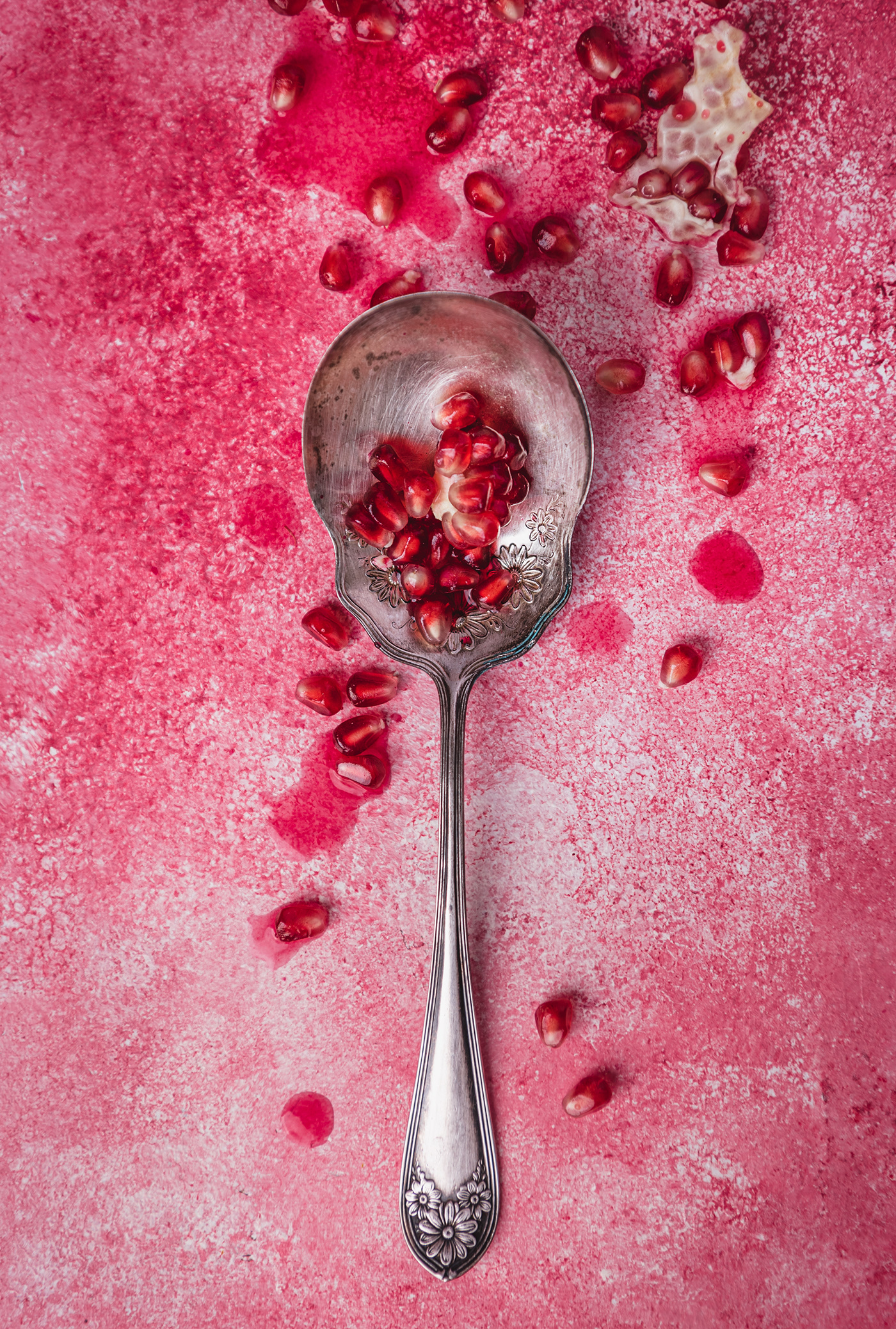 backdrop foodcolors foodphotography foodphotos foodstyling lightroom pomegranate
