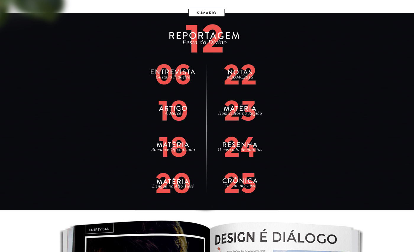magazine revista marca diagramação editorial capas cover design double exposure