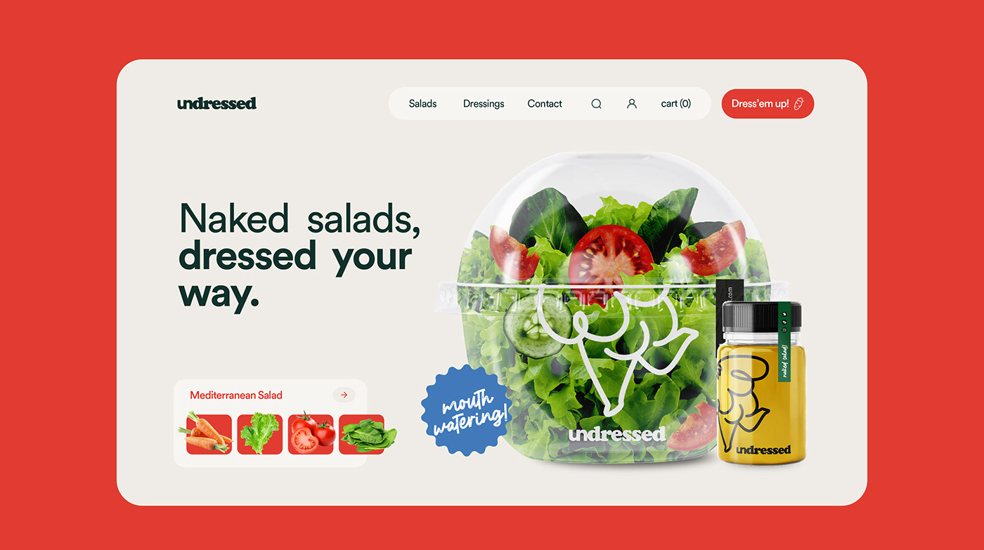 branding  Logo Design Veggie vegetables brand identity Playful illustraton salad healthy ux/ui