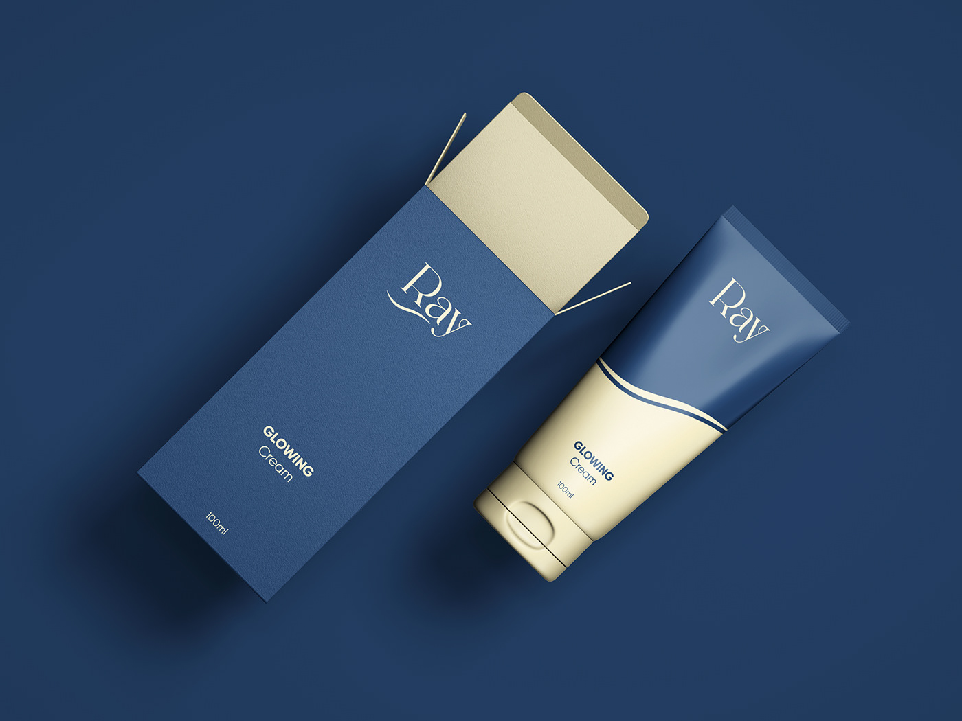 
The image displays the skincare brand's packaging design, featuring an eco-friendly and minimalist 