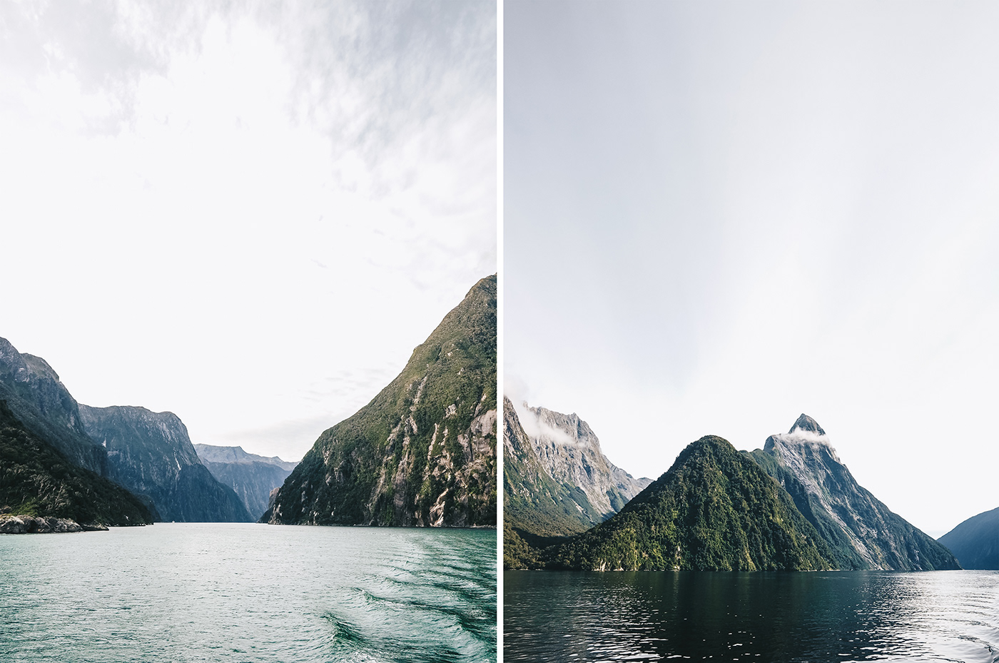 New Zealand milford sound fjord Photography  Travel journalism  