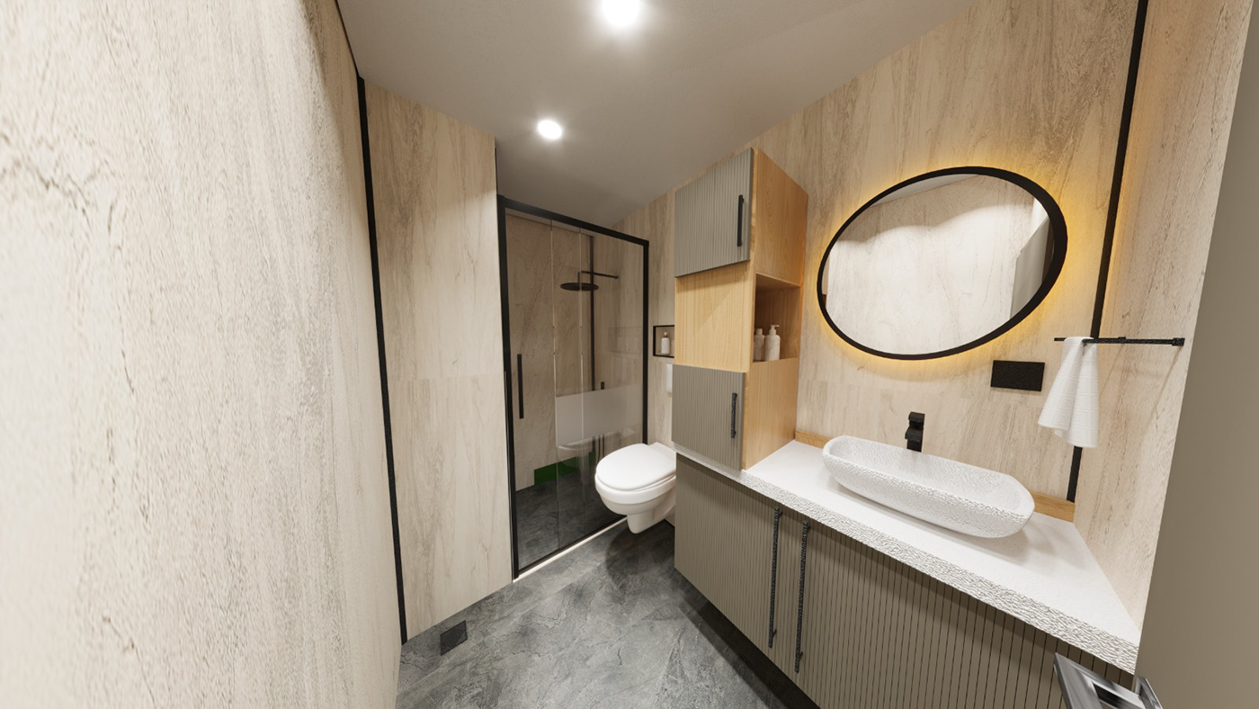 apartment design Interior design rander Turkey istanbul city
