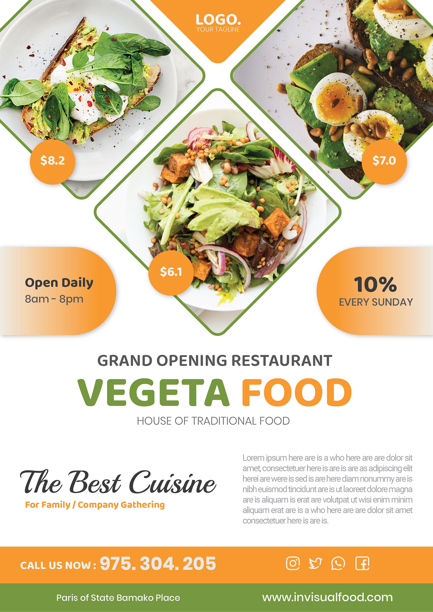 Food  food brochure food flyer food flyer design identity menu Menu Card menu design restaurant restaurant flyer
