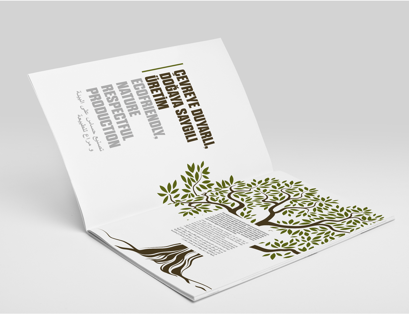 brochure catalog creative graphic design plastic art corporate flat