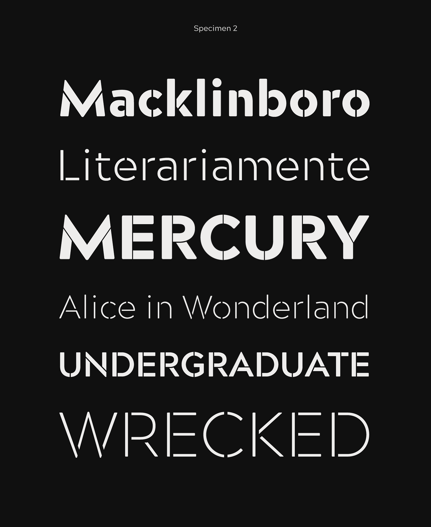 Acherus grotesque stencil rounded Typefamily Typeface grotesk sportive challenger geometric