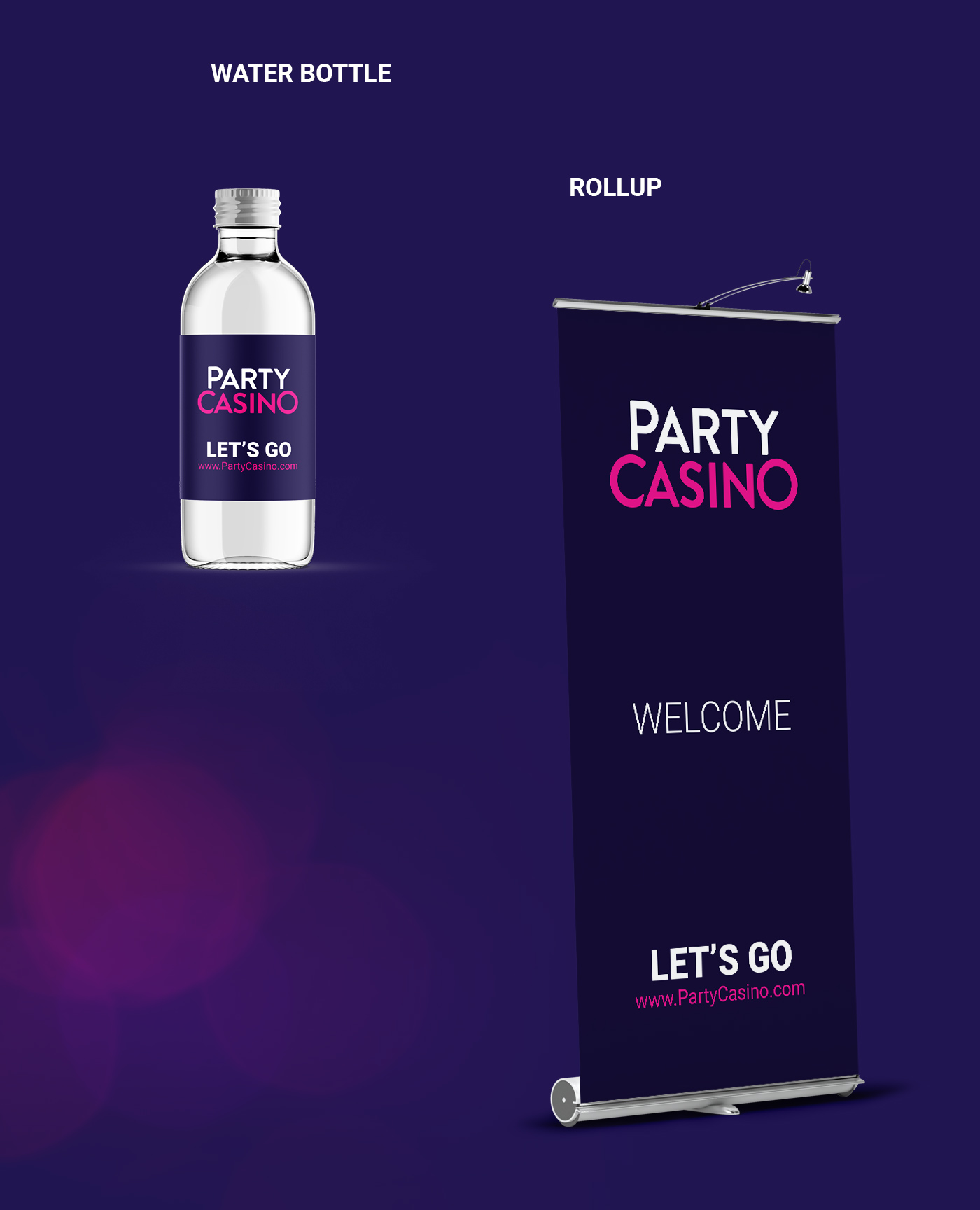 PartyCasino Event PartyCasinoInIbiza Event Campaign online campaign PartyCasino Design PartyCasino Rebranding