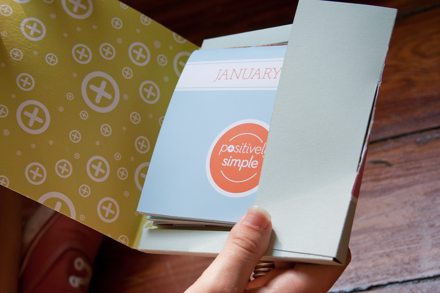 positively simple simple simplify Direct Mail Kit non-profit de-clutter material possessions