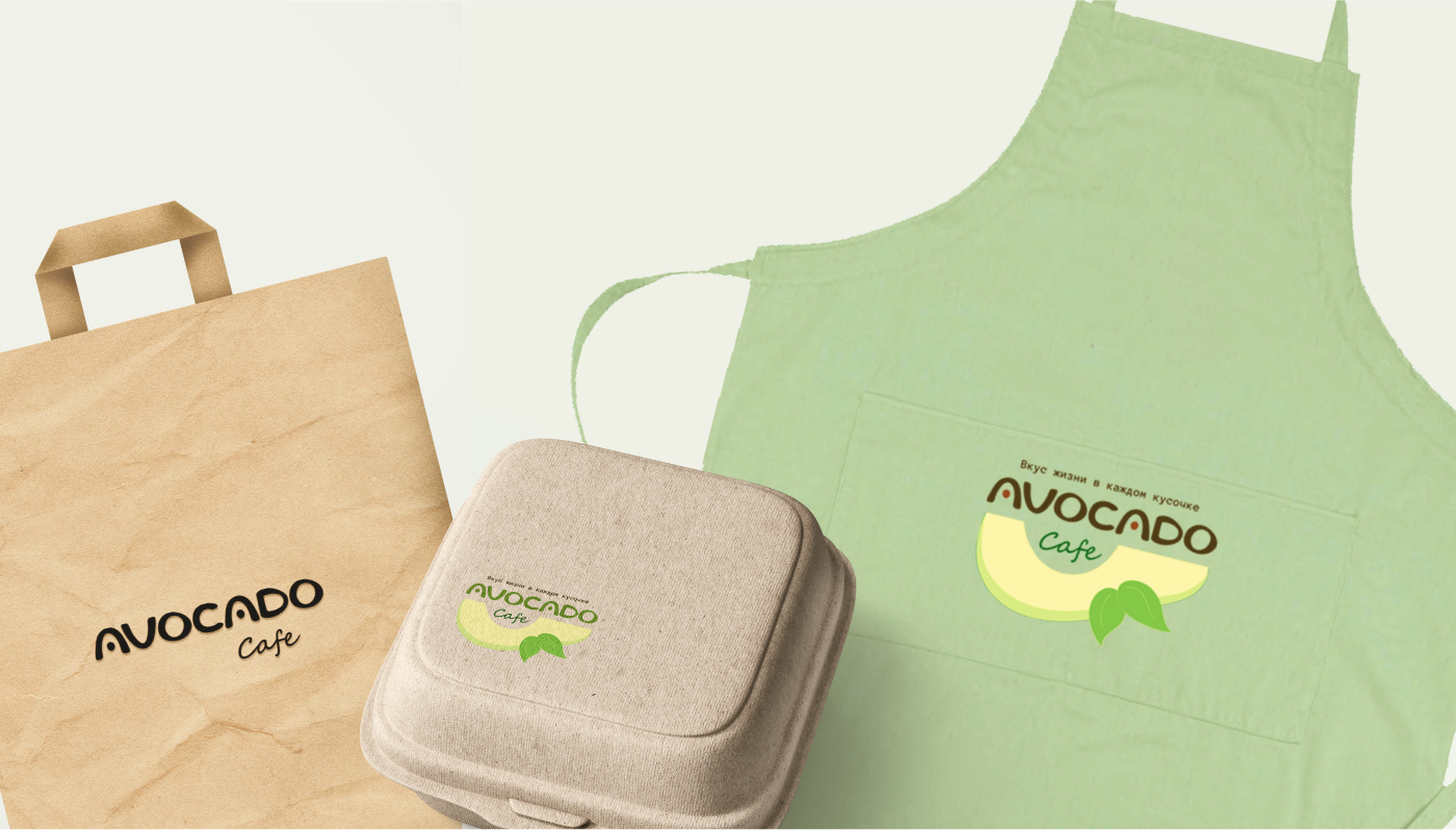 avocado logo logodesign cafe logo Brand Design packaging design Packaging Graphic Designer branding  Logotype adobe illustrator