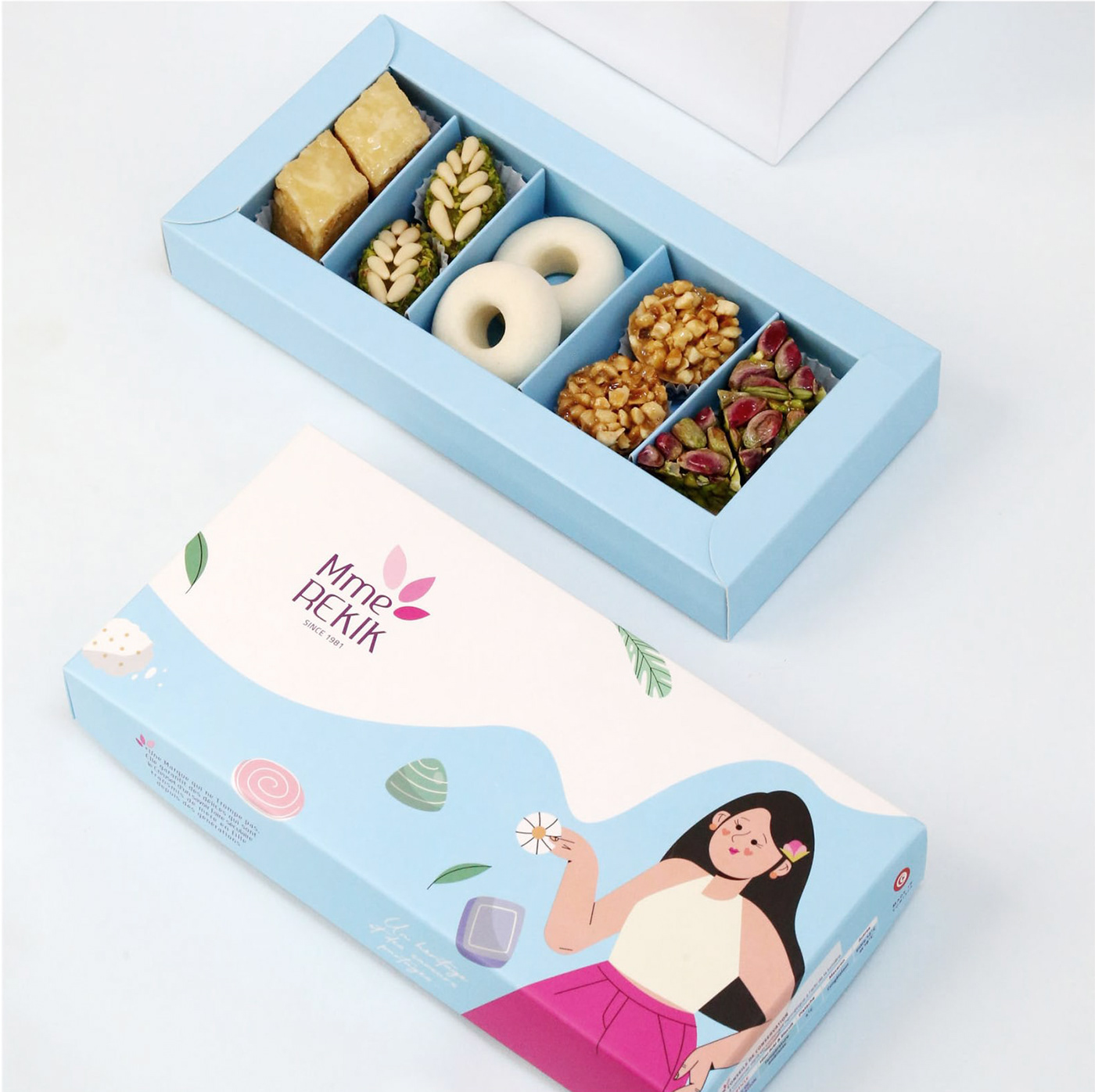 Packaging Sfax tunisia think create pastry Sweets dessert ILLUSTRATION 