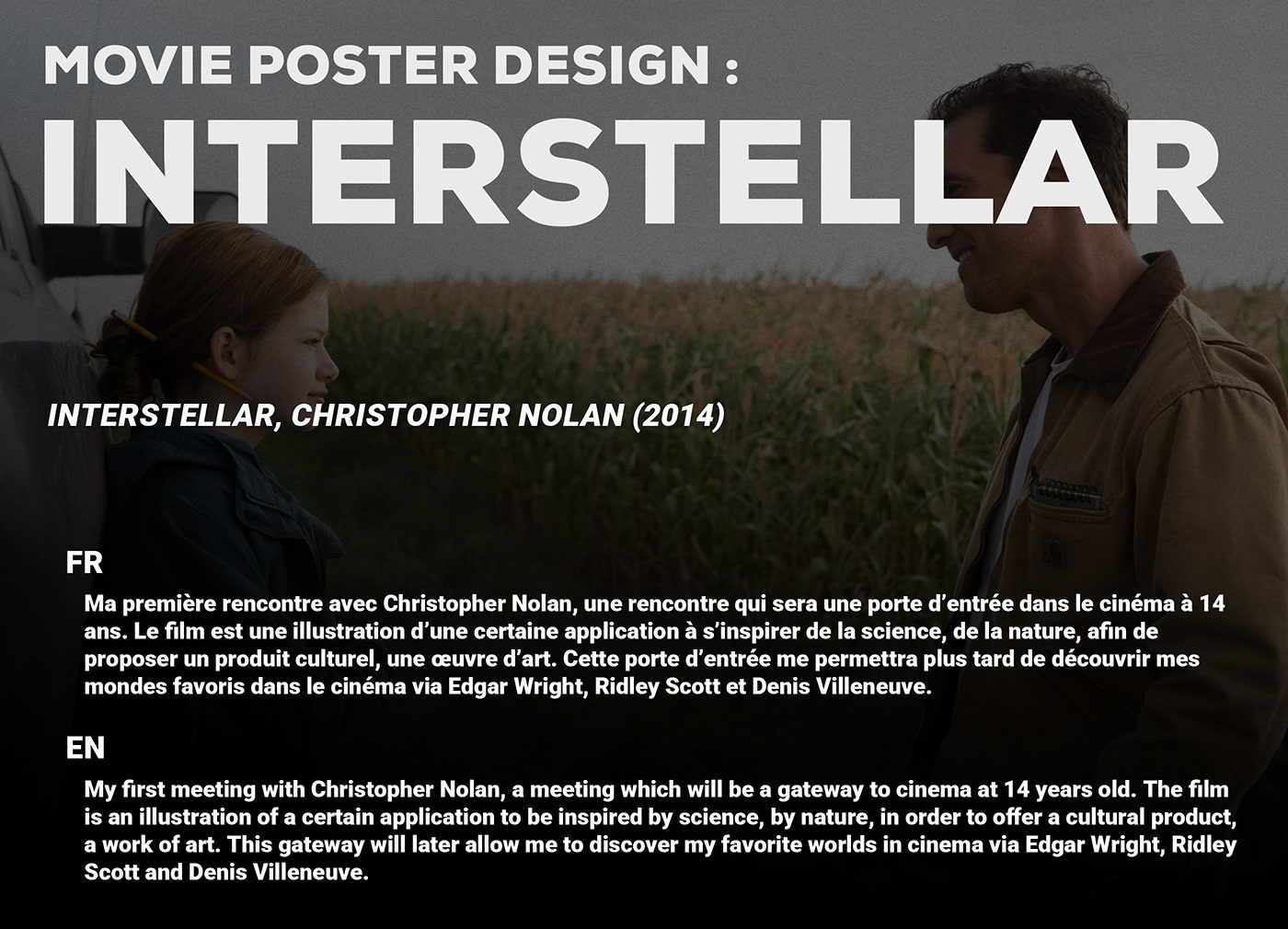 design ILLUSTRATION  poster Poster Design typography   print movie poster interstellar christopher nolan Space 