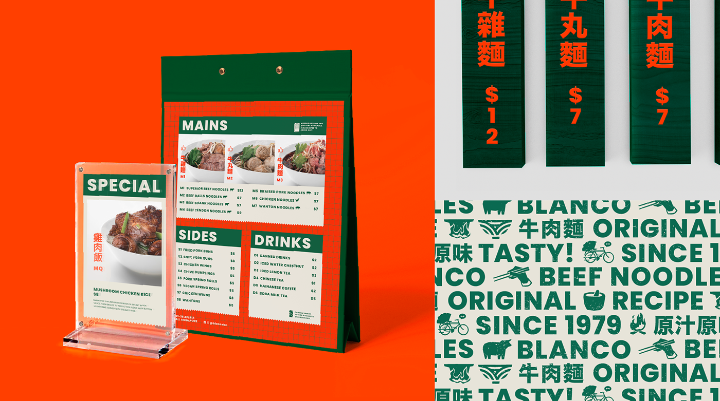 branding  chinese identity noodles oriental Packaging restaurant takeaway