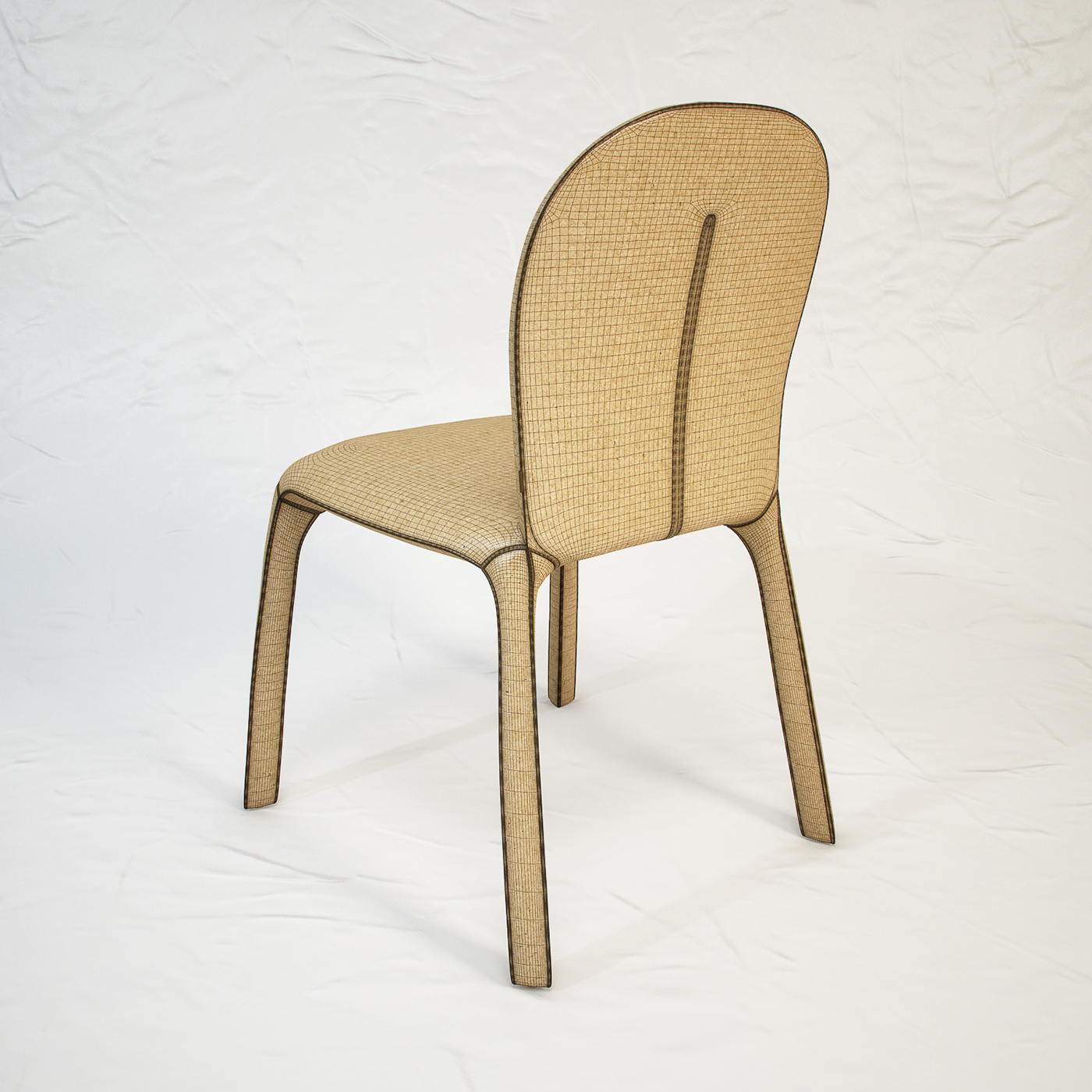 Poltrona Frau amelie chair leather 3D model download