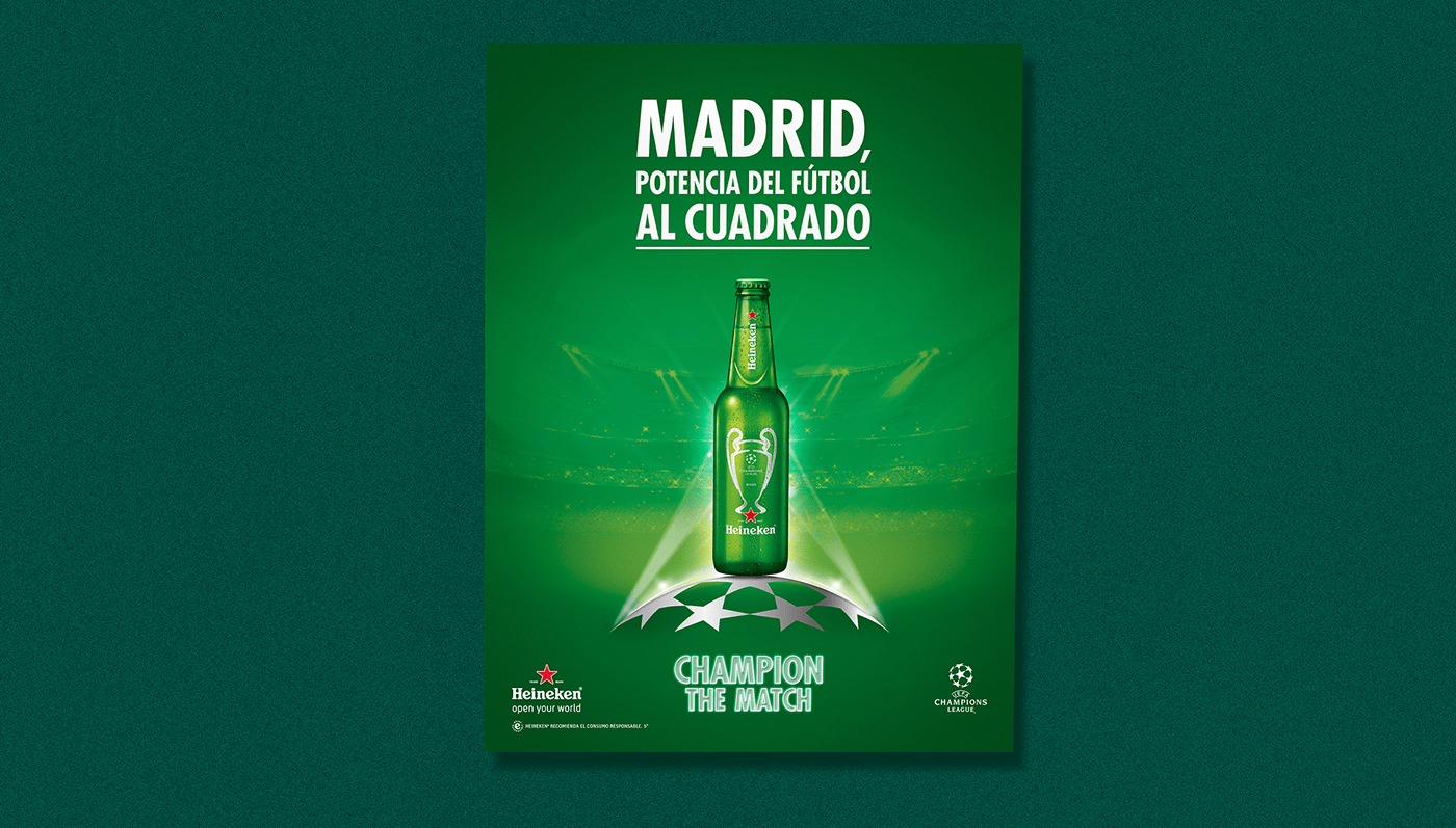 publicidad Advertising  football Futbol sport fan supporter madrid barcelona beer