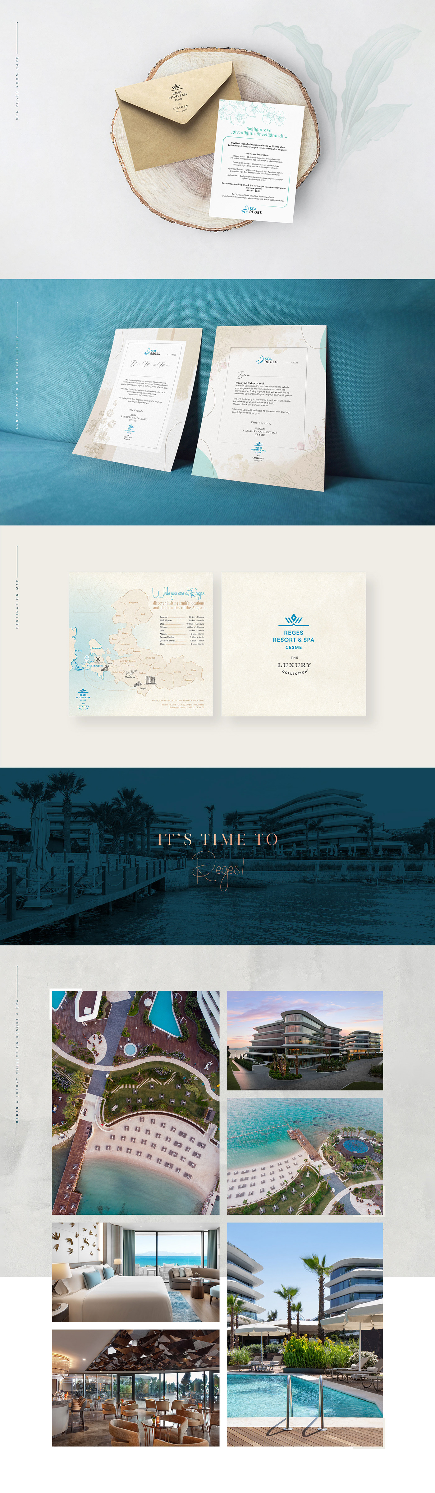 brand branding  concept creative design hotel identity luxury resort Spa