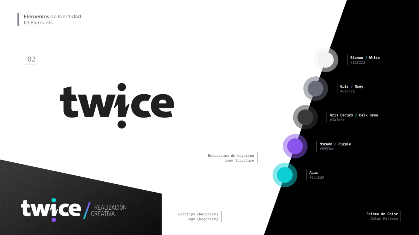 branding  Twice agency creative art direction  mexico creative Website Web Design  brand identity Brand Design