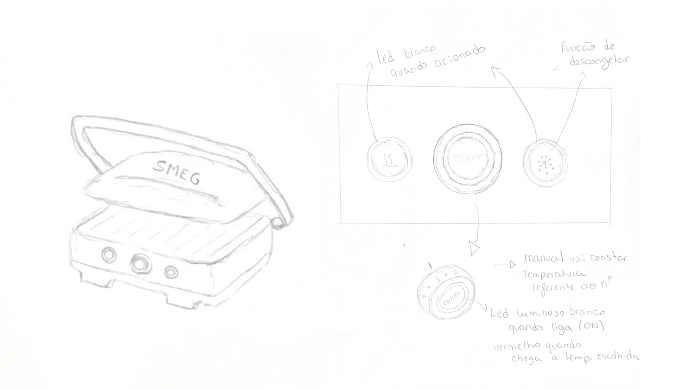 3dsmax concept design grill industrial design  product design  smeg