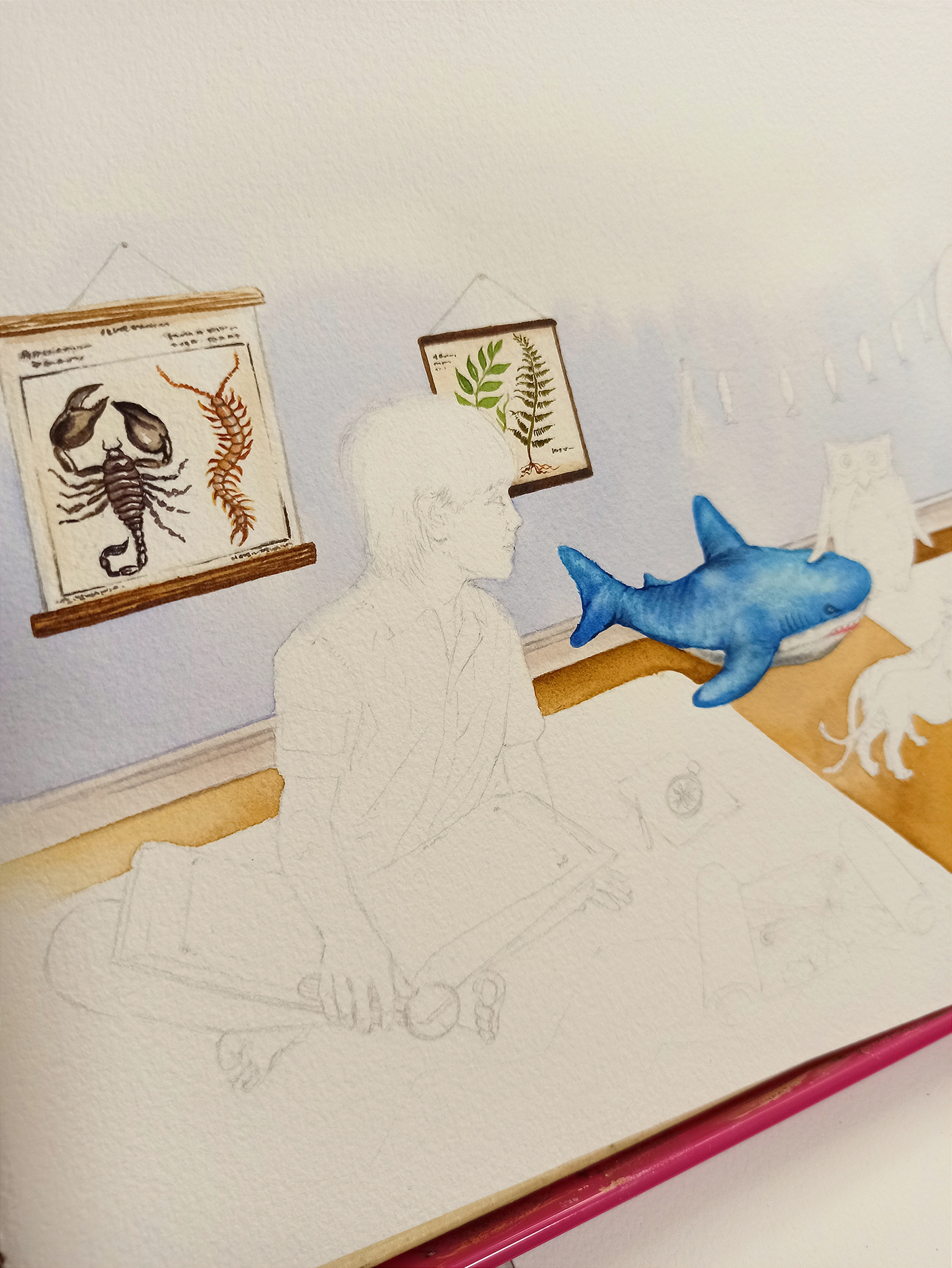 ILLUSTRATION  children illustration Illustrator book watercolor aquarell design book illustration picture #design book