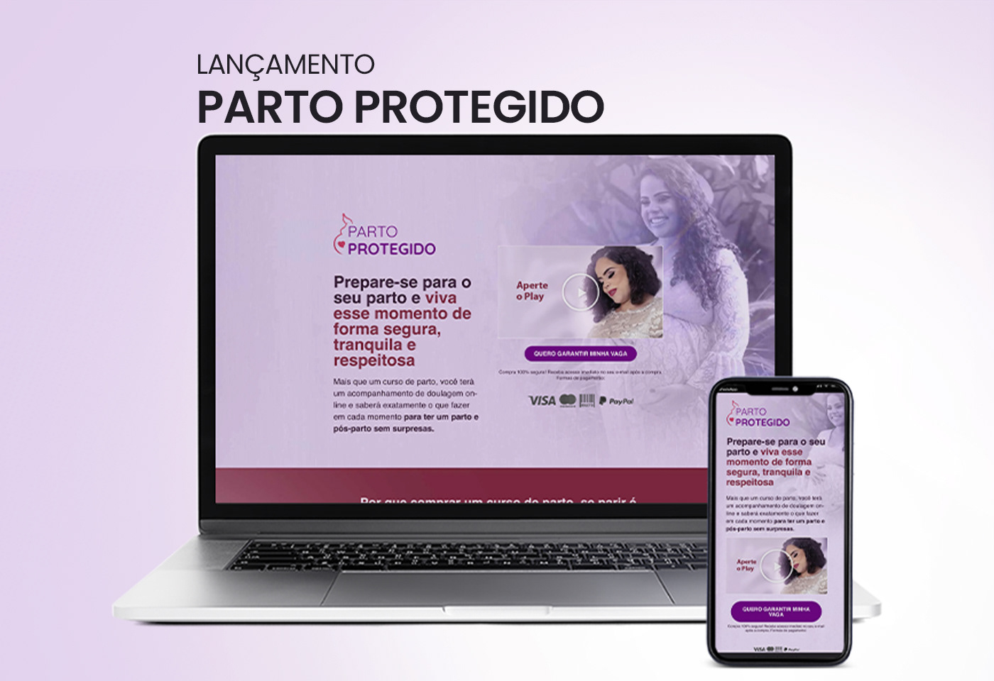 designer Event infoproduto lançamento Lançamento Digital landing page Launching marketing   pagina de vendas Web Design 