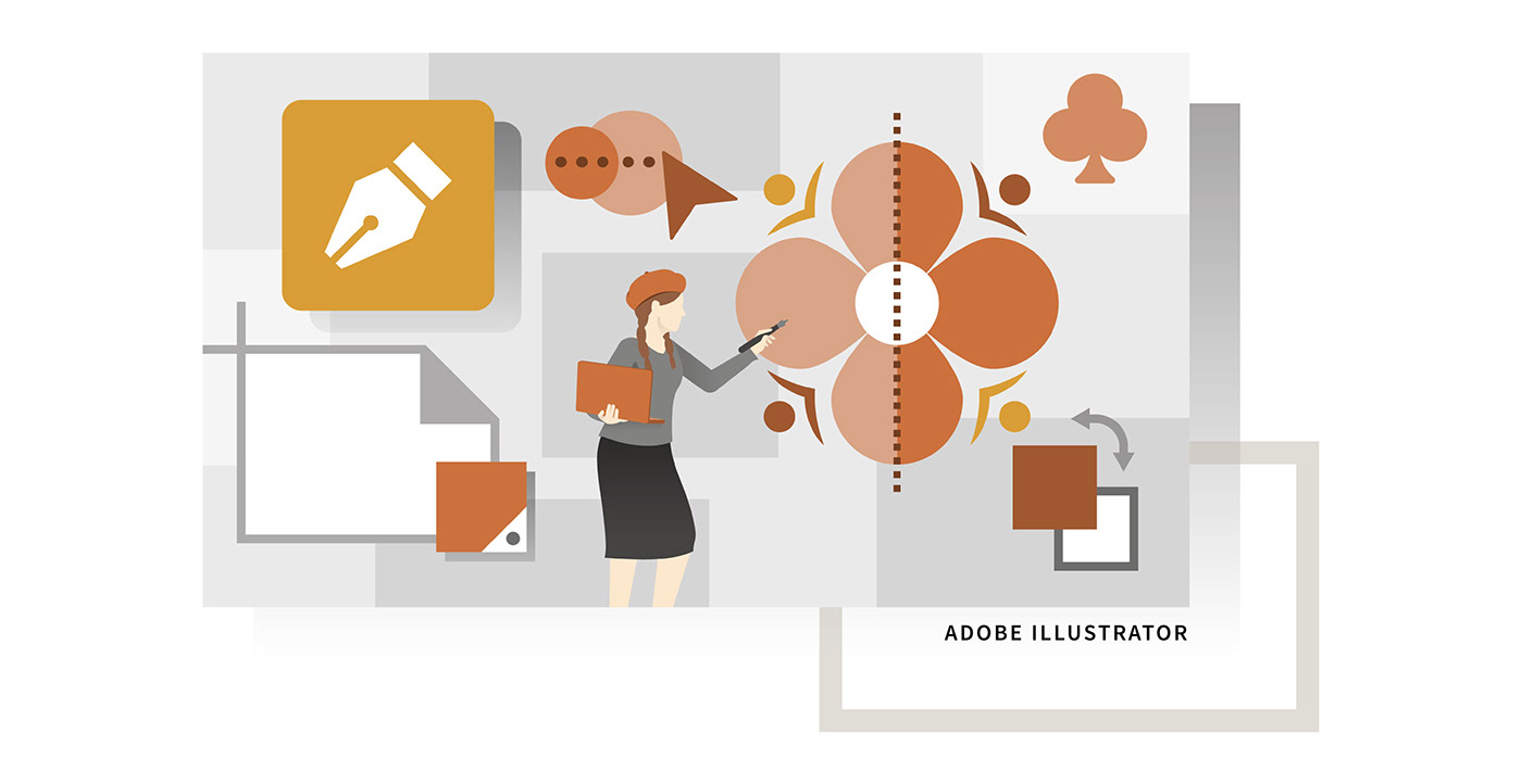 adobe educational graphicdesign ILLUSTRATION  Illustrator Linkedin photoshop thumbnail visualstorytelling