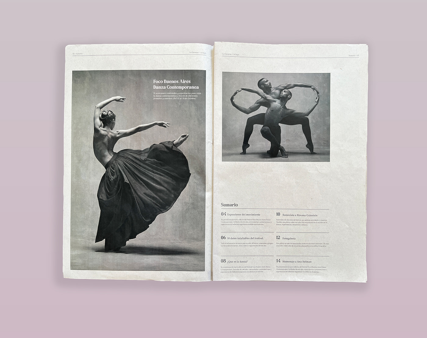 design diario diseño gráfico editorial InDesign magazine newspaper periodico tipografia venancio