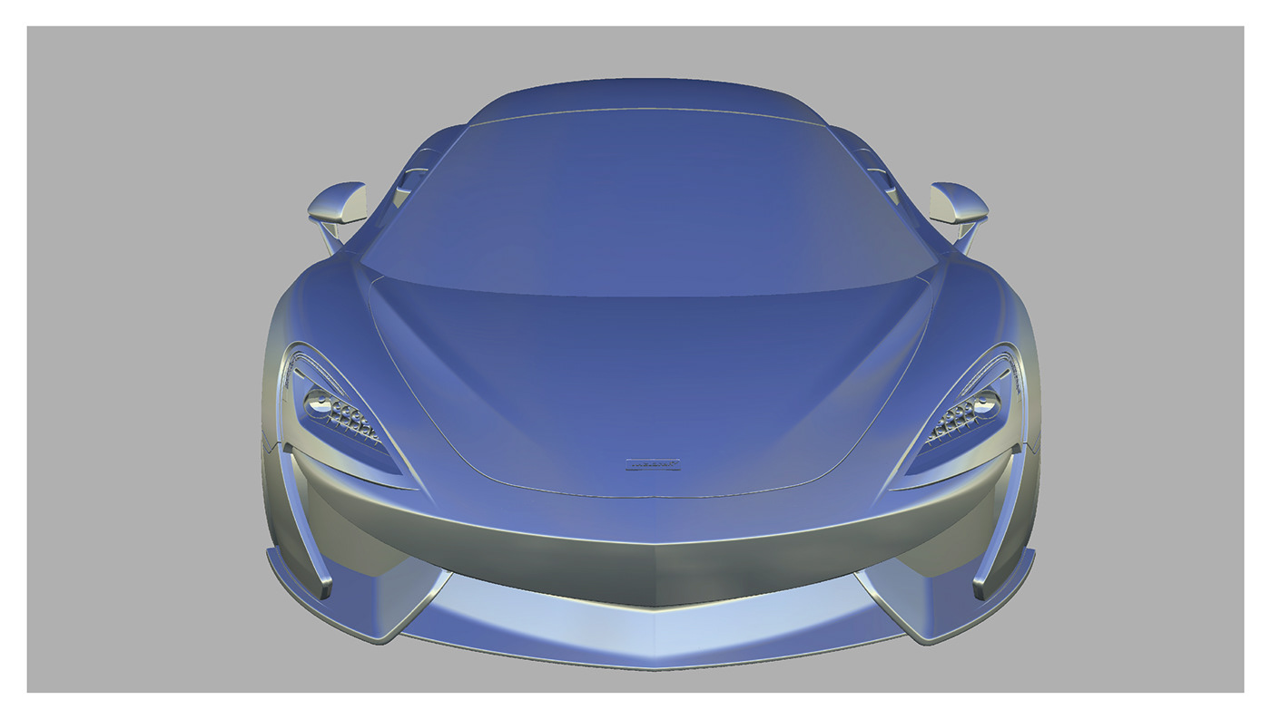 car design car design Alias 3D McLaren industrial model Autodesk surface