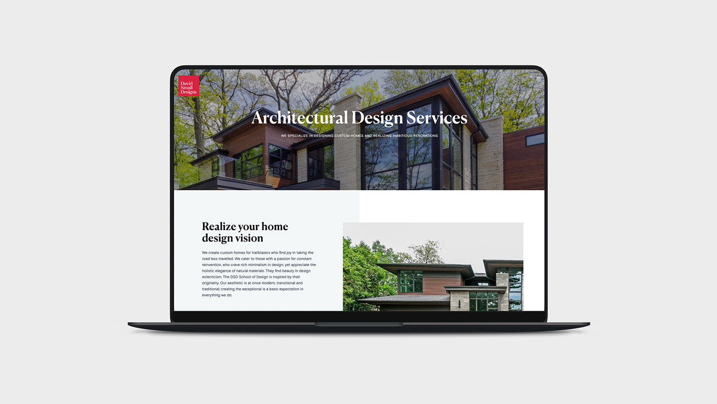 Architecture portfolio Branding Identity business card Logo Design print design  Stationery Website Design wordpress