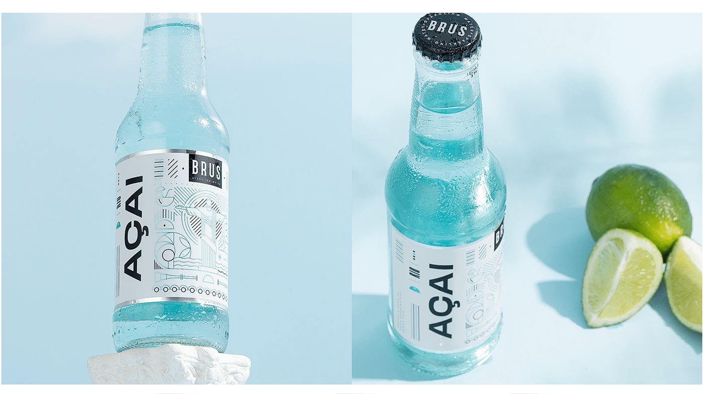 bottle drink soda Packaging color lemonade packaging design label design beer