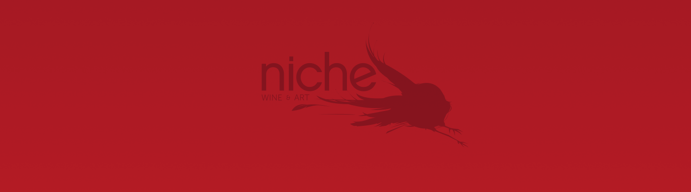 niche wine art logo