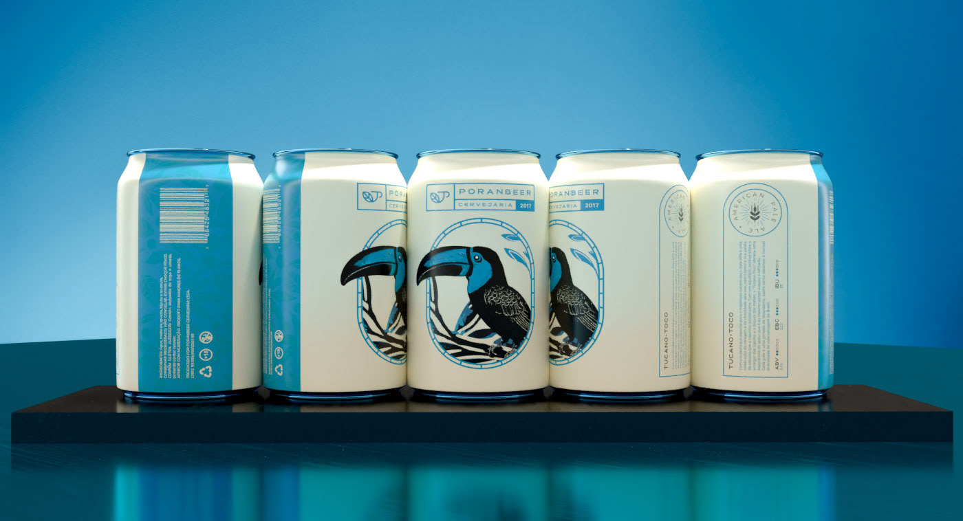 Label packaging design package product beer label beer design Brazil embalagem can
