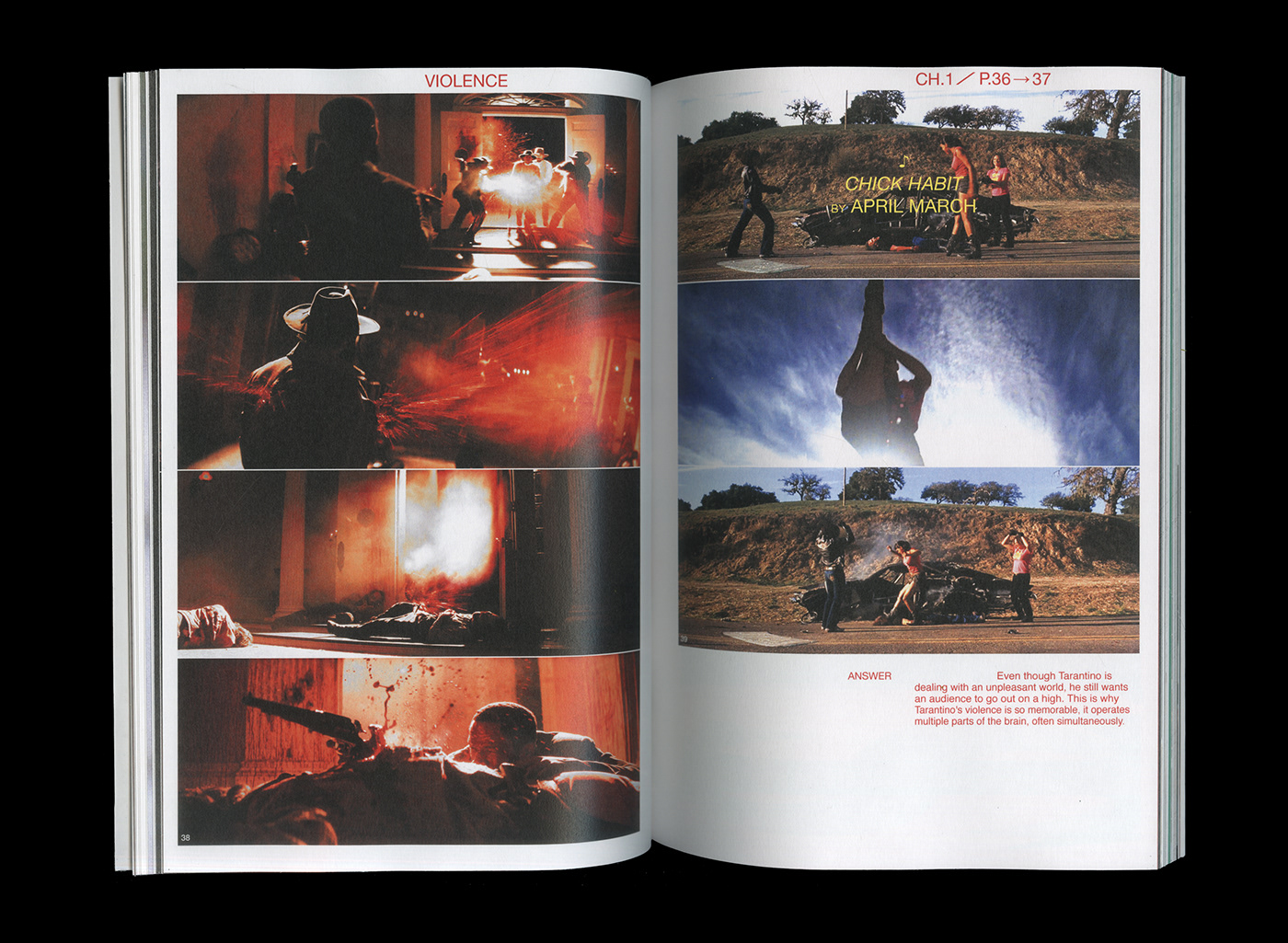 graphic design  editorial design  art direction  Cinema book publication tribute