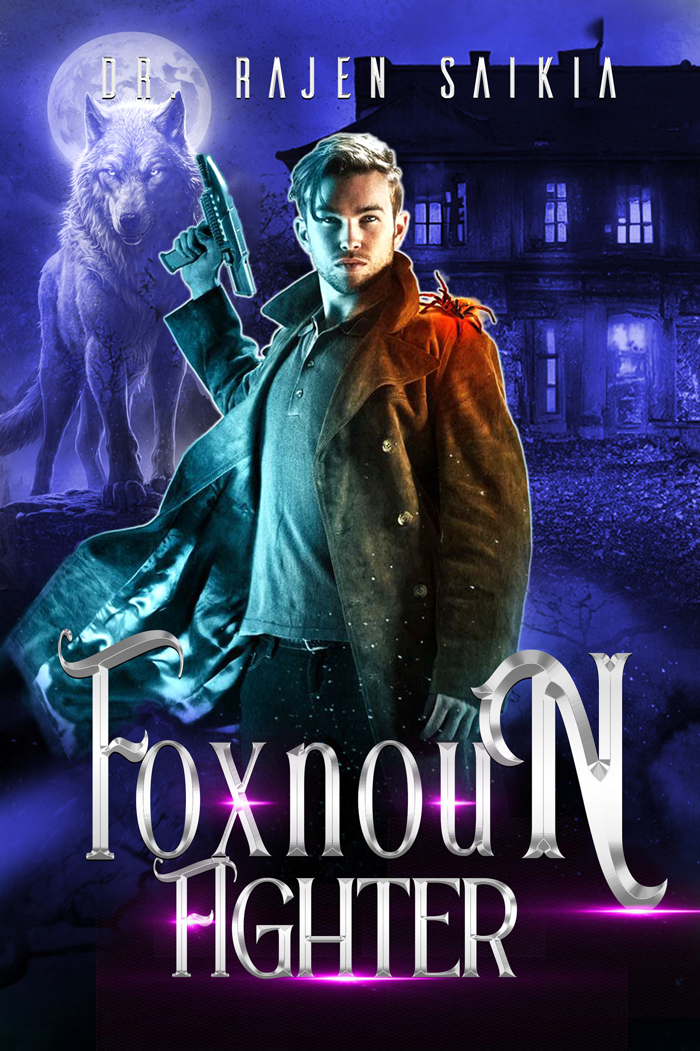 fantasy horror hunted book cover ebook