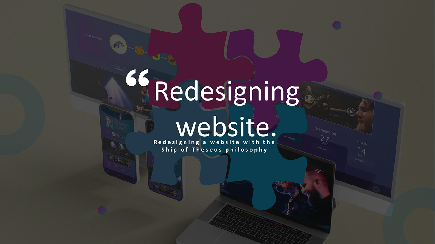 landing page Web Design  UI/UX Website redesign redesign website design ship of theseus