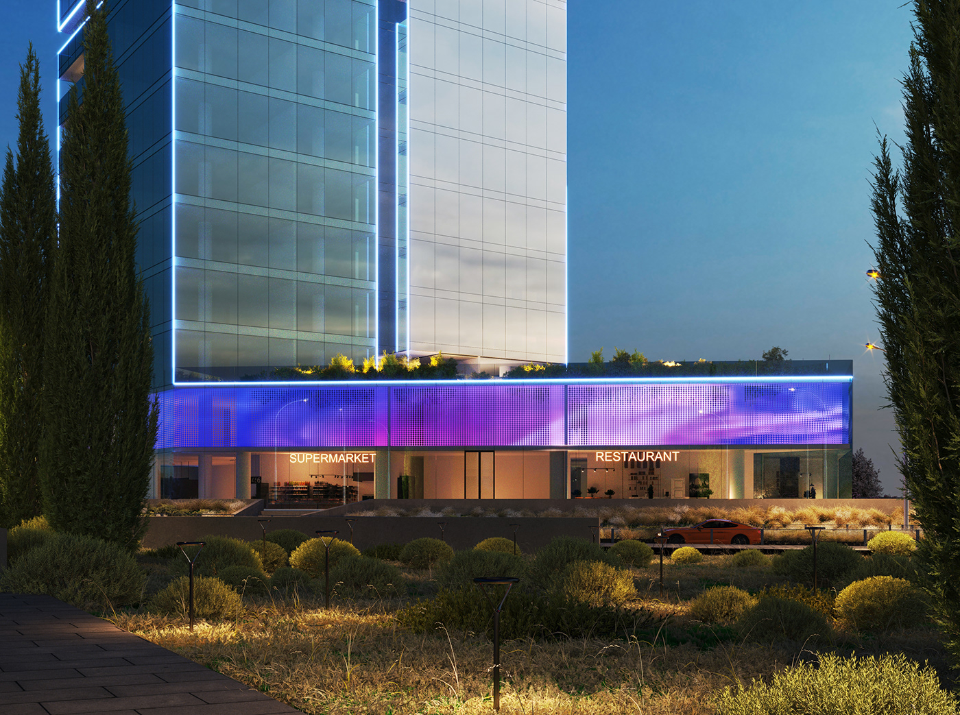 architecture architectural design modern cyprus Business Center